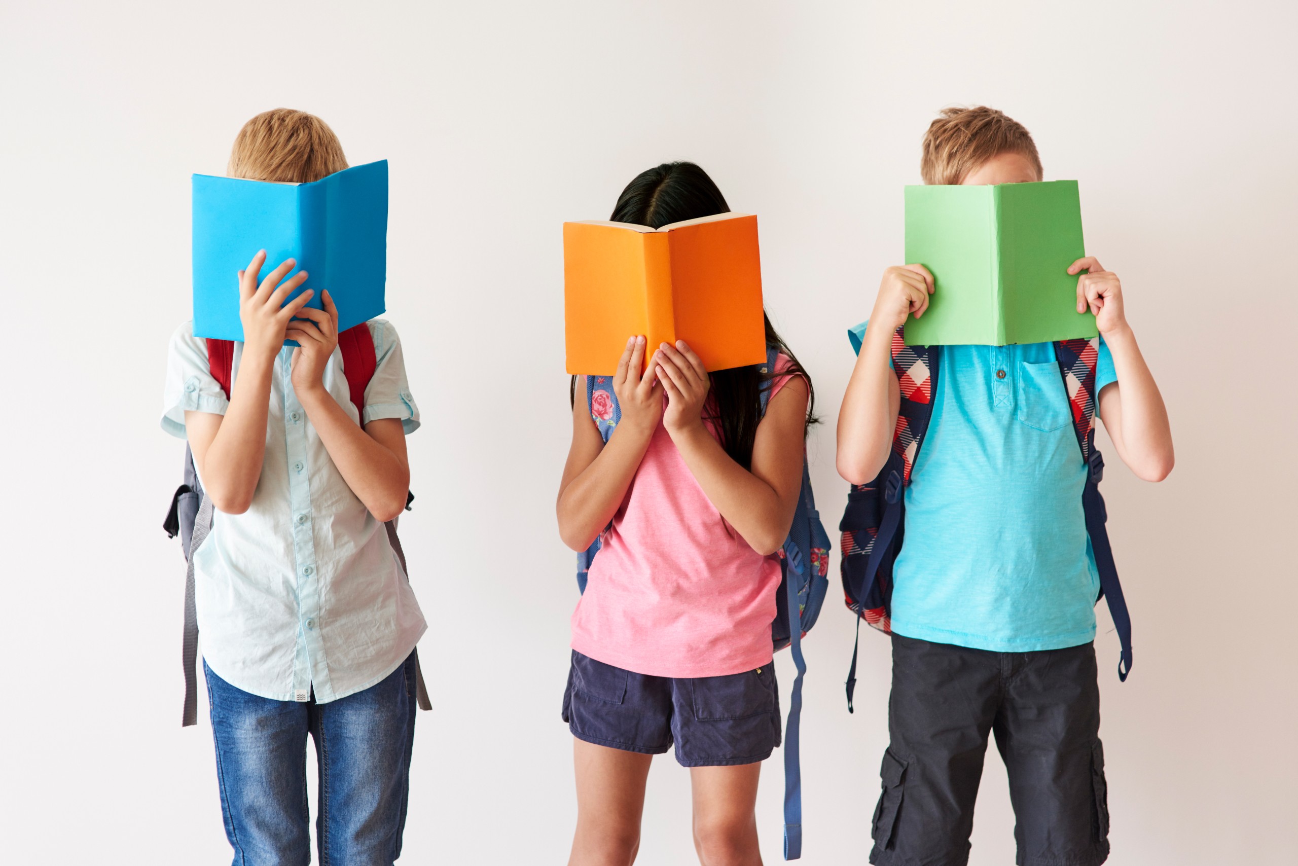 Img children covering face books